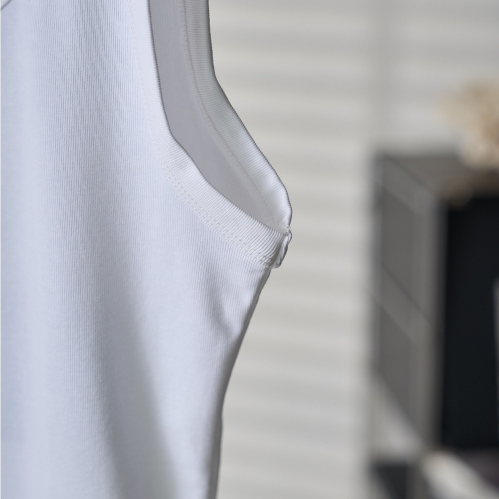 Prada White Slim-fit Tank Top - Picture 7 of 10